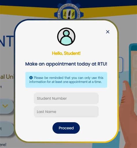 rtu online appointment|rtu official website.